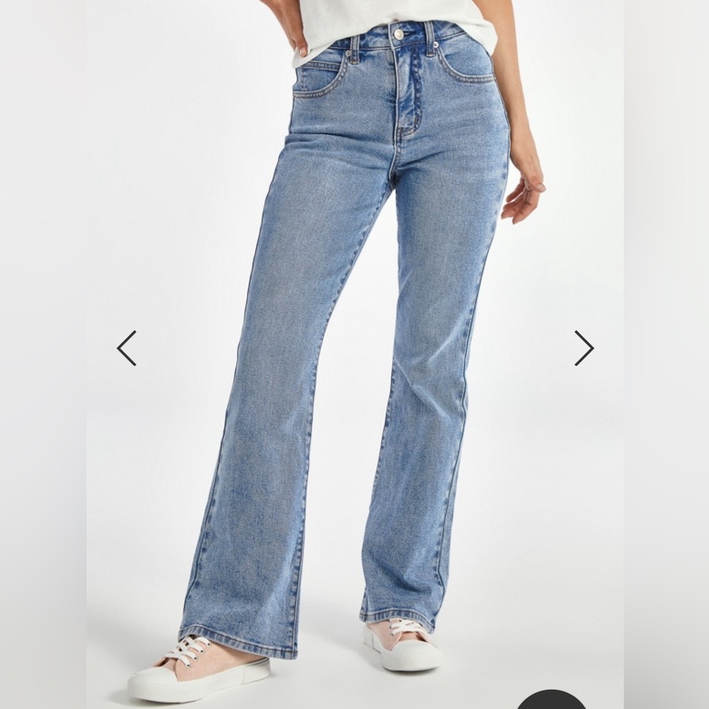 High Rise Tummy Tamer Flare Jeans